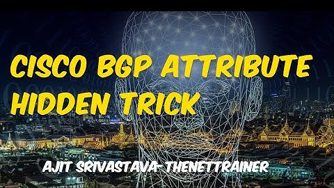 BGP Attributes | What are BGP Attributes | BGP Weight | BGP Local Preference | BGP AS-Path #cisco