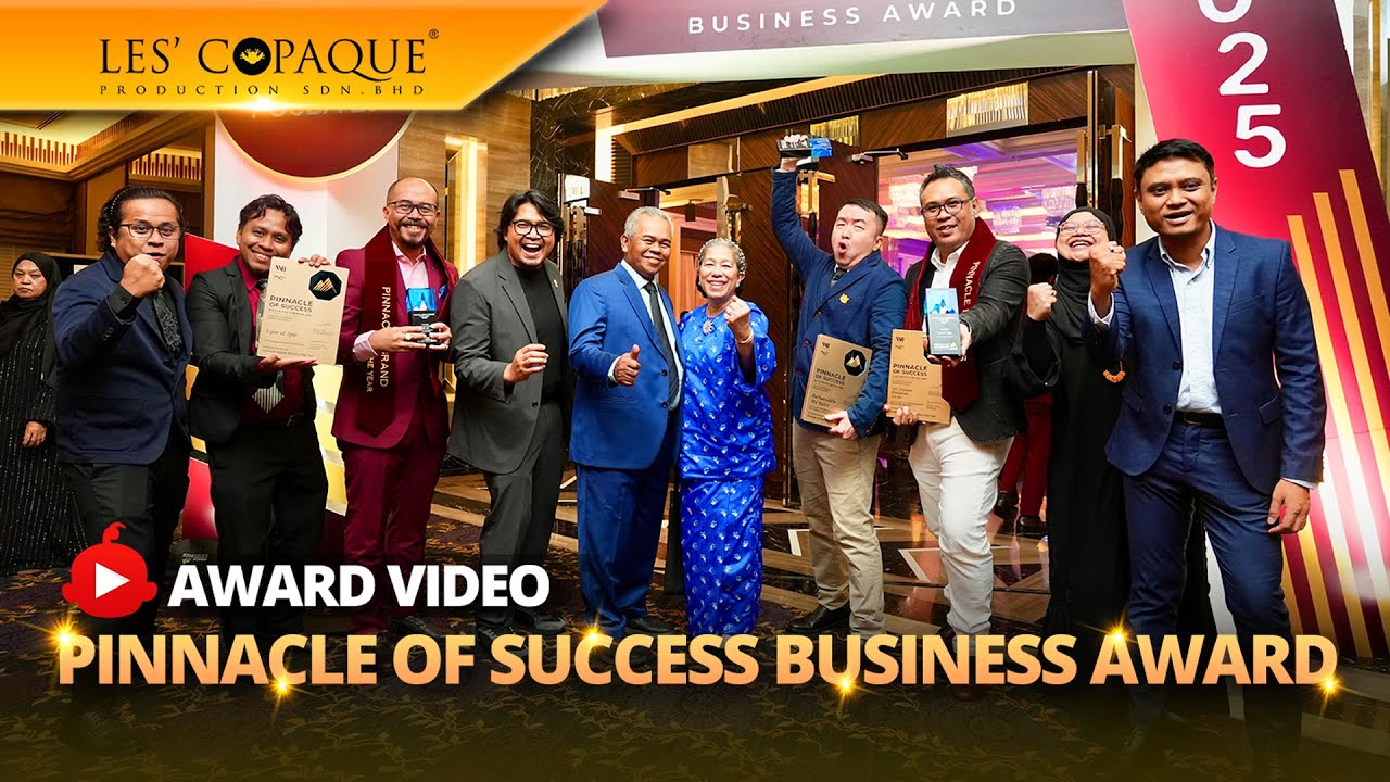 Les' Copaque Menang Pinnacle Of Success Business Award 2025