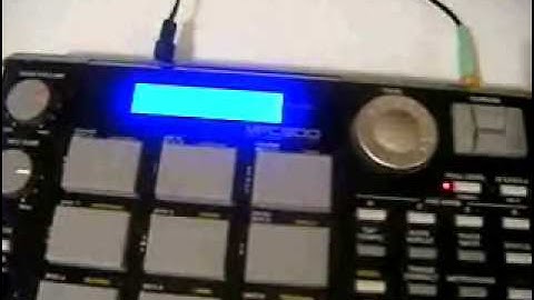 making a New beat on the MPC500 part 2