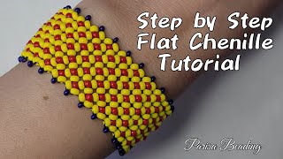 Step by Step Chenille stitch Tutorial ✨️✨️✨️