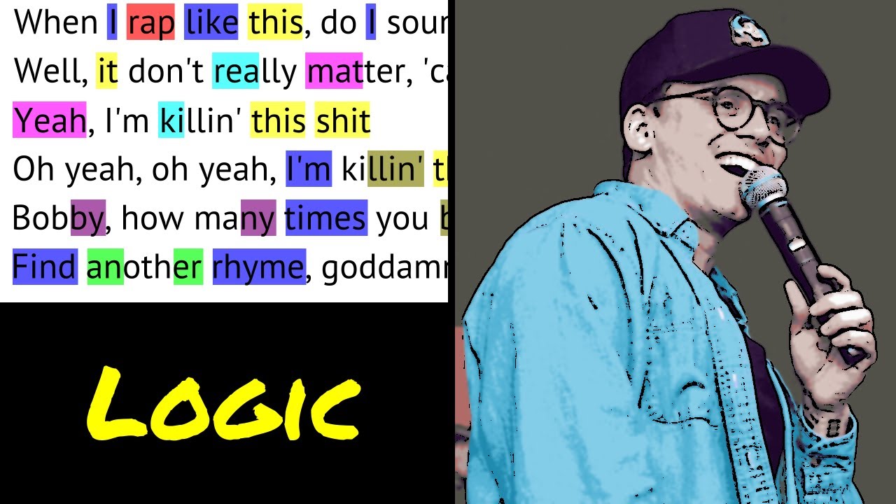 Logic on "Homicide" (Verse 1) Rhymes Highlighted YouTube