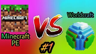 Minecraft PE VS Worldcraft 2 - Part 1 screenshot 2