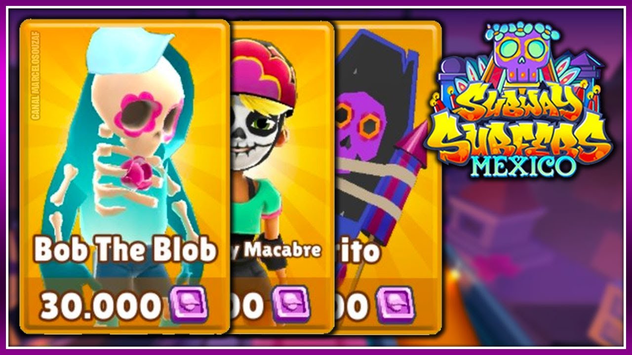 Subway Surfers Halloween 2021 no Mexico 