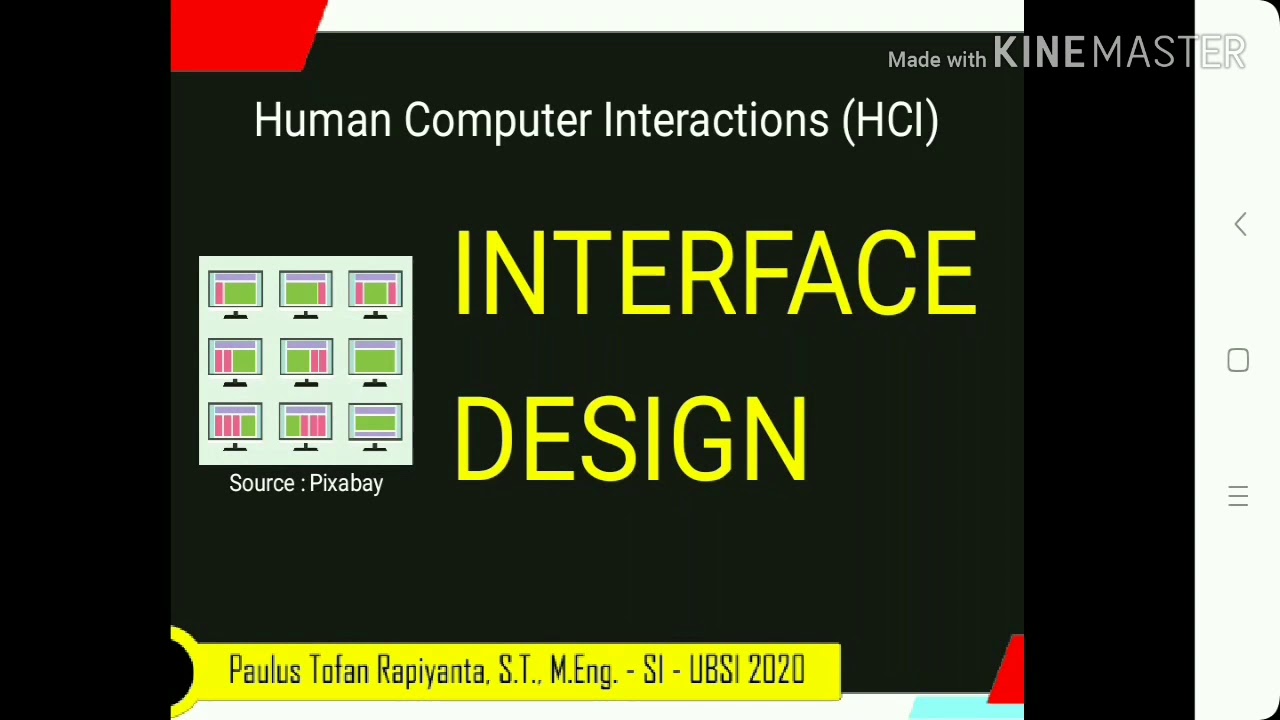Interface Design Tutorial to Make Semantic Display Nets & Display
