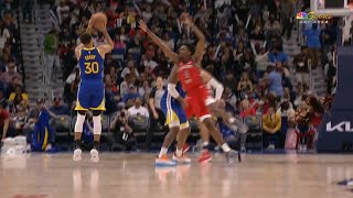 Herbert Jones defense on Stephen Curry (Off-ball included) | 10.30.23