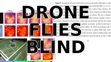 This Tiny Drone Navigates by Touch, Flying Blind in Complete Darkness!