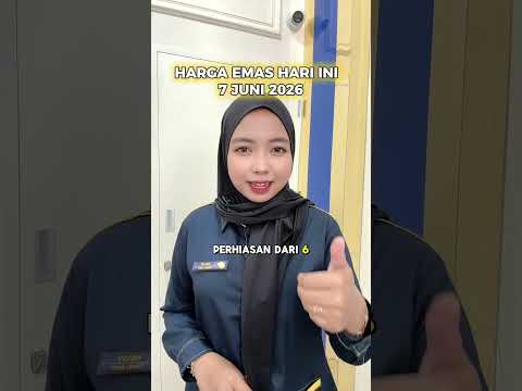 HARGA EMAS HARI INI, 7 JUNI 2026 naik 10rb✨
