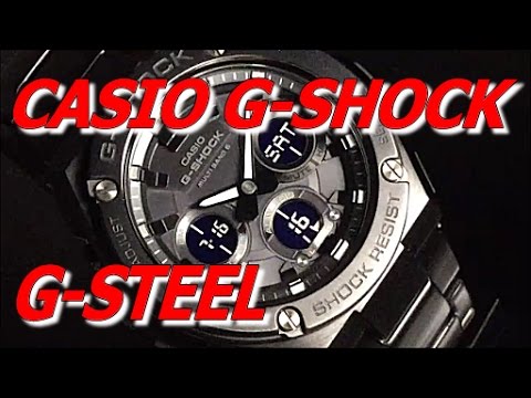 CASIO G-SHOCK G-STEEL カシオ腕時計Gスチール GST-W110BD-1BJF
