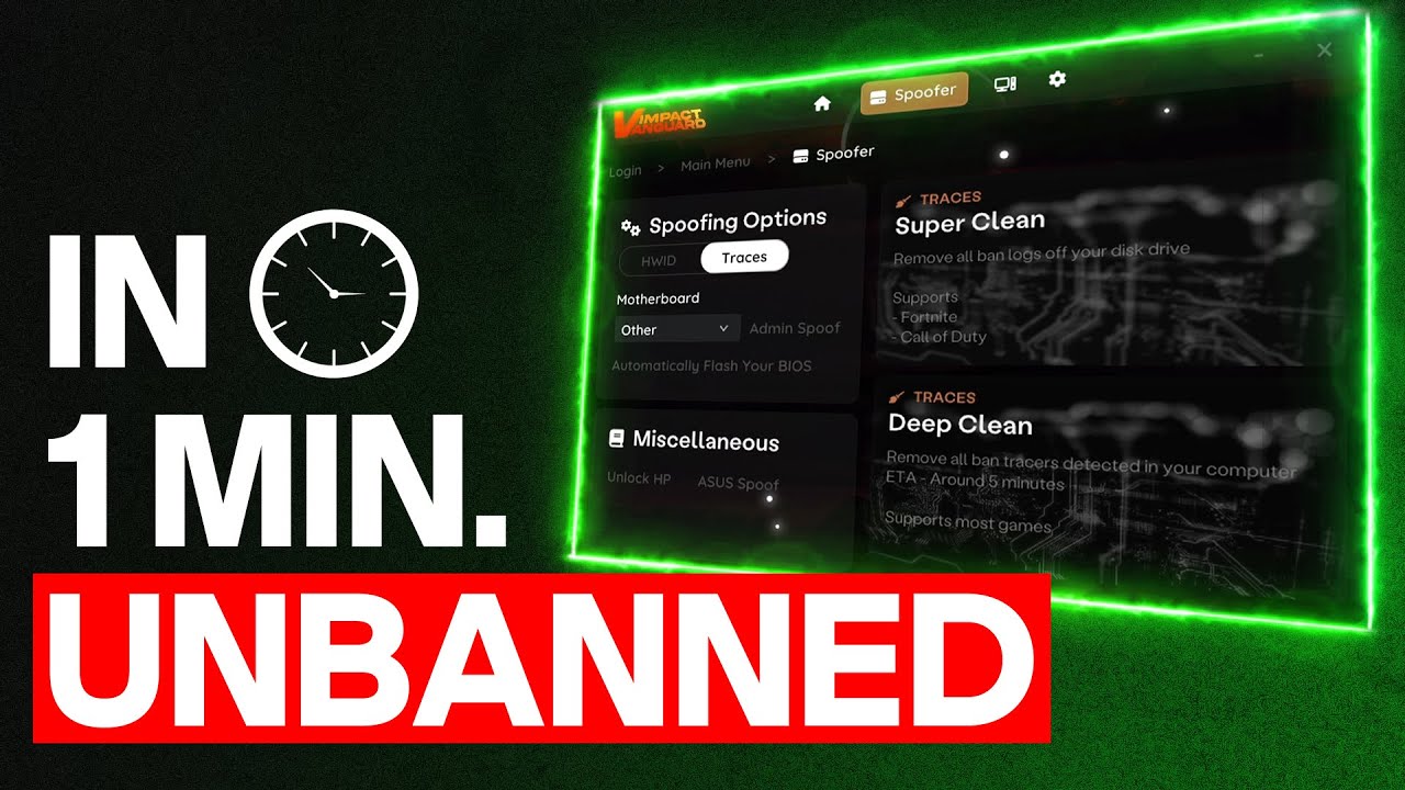 The Only Guide to 1 Hwid Spoofer 2025 - Bypass All Game Bans (Full Tutorial)