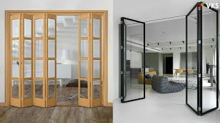 Folding Door Design Ideas | Bi-Fold Door Design | Sliding Folding Door | PVC Folding Partition Door