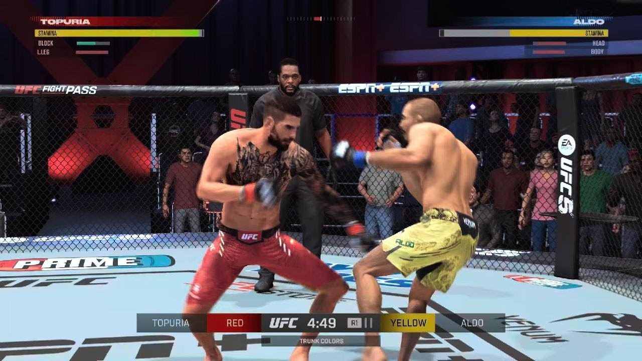 EA SPORTS UFC 5 OLD VS NEW OF THE FEATHERWEIGHT DIVISION