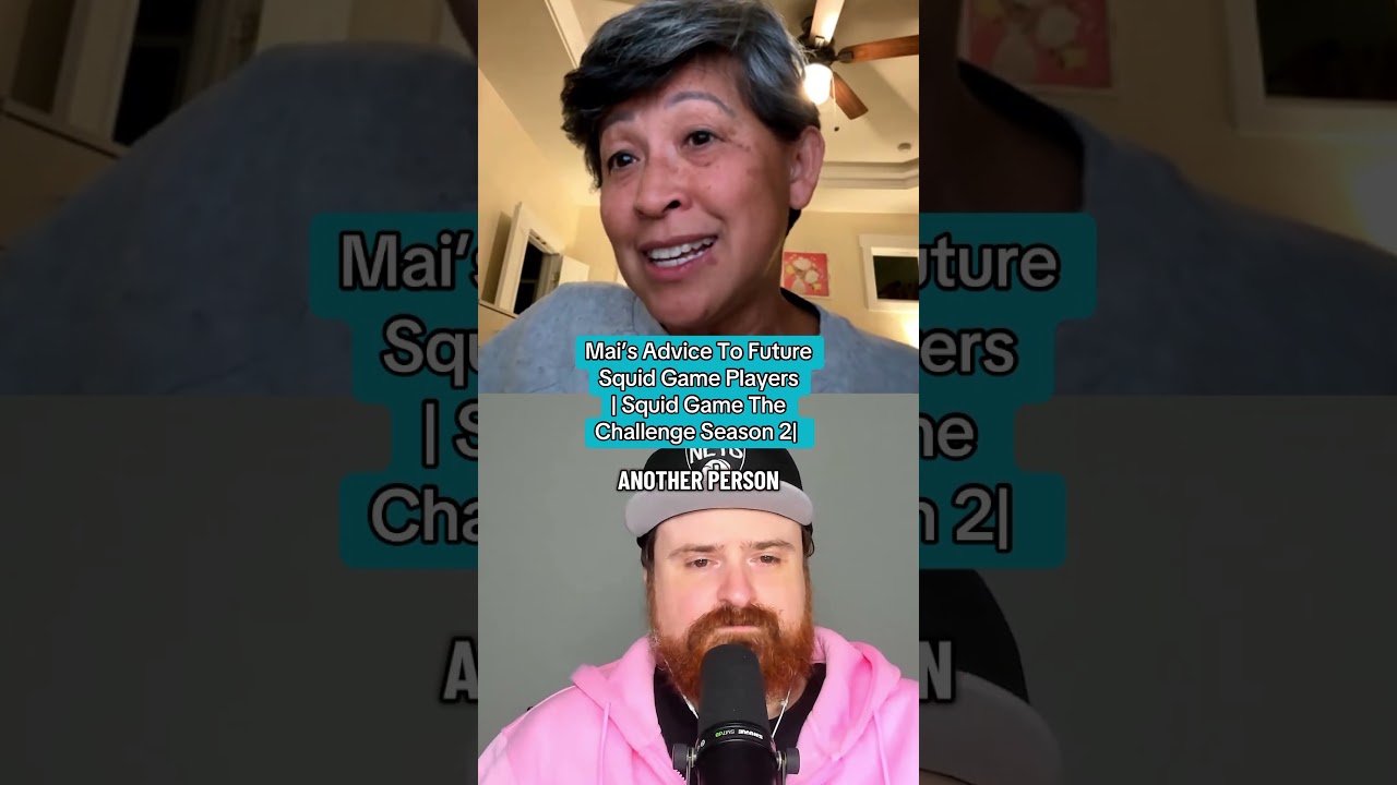 Mai’s Advice To Future Squid Game Players #squidgamchallenge #squidgamechallenge
