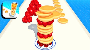 Pancake Run 🍌🍓🥞 All Levels Gameplay (iOS,Android) v.9