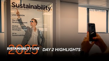 Sustainability Live 2025 - Day 2 Complete ✅