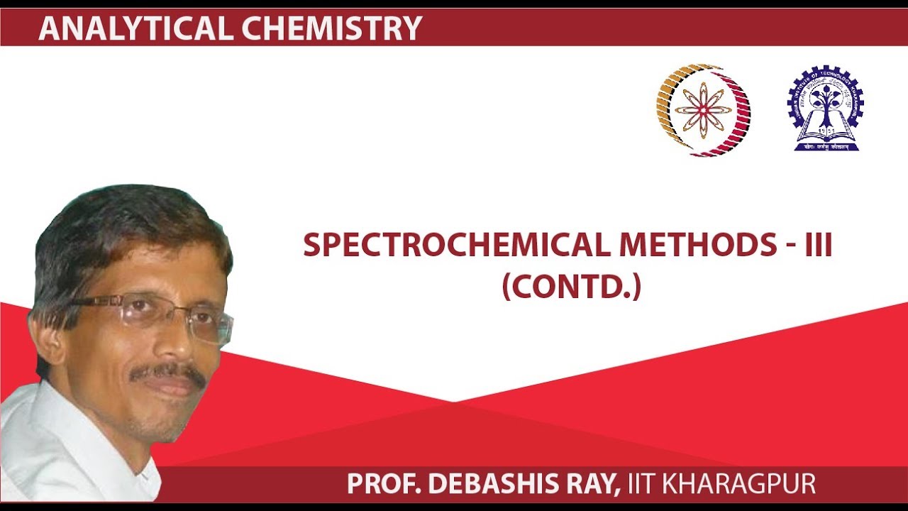 Spectrochemical Methods - III (Contd.) - YouTube