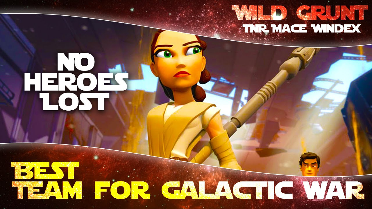 SWGOH | Best F2P Team For Galactic War (Guide - No Heroes Lost/2 Freebies) - YouTube