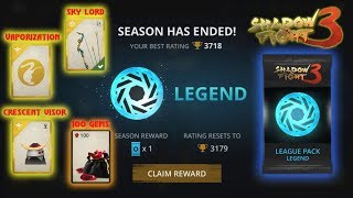 Shadow Fight 3 Season 7 Ended Reward Collection Legend Season Booster Pack Gamertsx