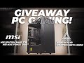 GIVEAWAY PC GAMING 1080P RATA KANAN | ft. MSI &amp; Montech