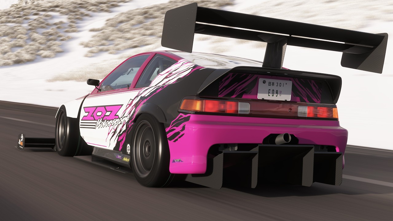 1990 Honda CRX ED9 #19 101 Motorsport WTAC | Forza Horizon 6 | 4K