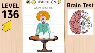Brain Test Level 136 Where Is The Ball