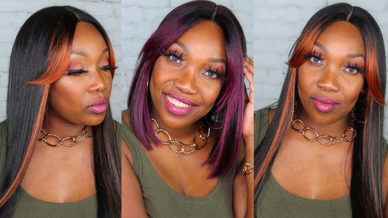 WoW $30! | Mayde Beauty JAYLA & BRI | Curtain Bang Wig Comparing Both Wigs
