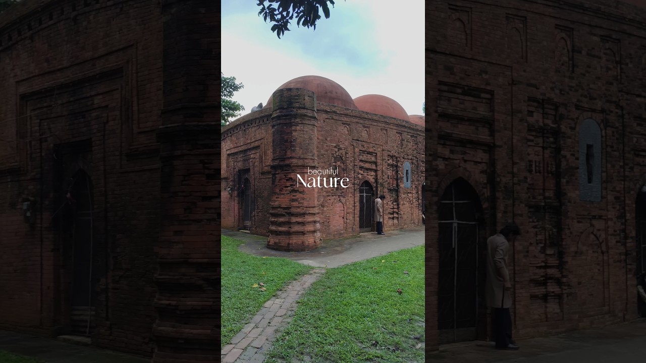বগুড়ার ৪০০ বছরের পুরোনো ঐতিহাসিক মসজিদ 🕌 | Historic Kherua/ Khendokar Mosque Sherpur Bogura #shorts