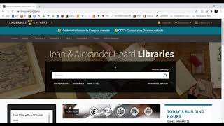 VU Online Library Tutorial screenshot 4
