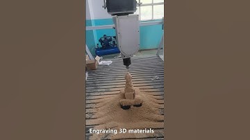 5axis CNC wood router,CNC router 5 axis for woodworking mould making #atccnc,#5axiscnc ,