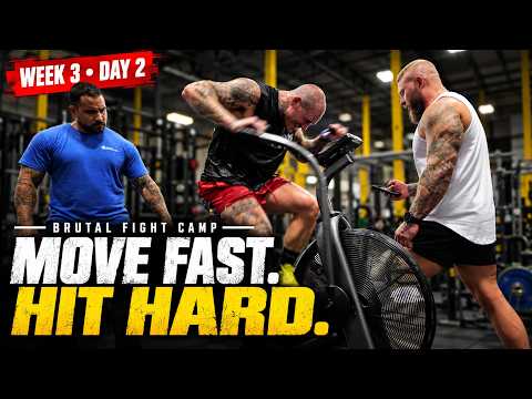 Video thumbnail: Agility, Power, & Mobility | BRUTAL Fight Camp - Week 3 Day 2