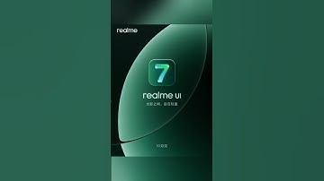 Realme UI 7.0 First Look 🔥 | Official Logo Reveal