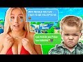 TOXIC Little KID Makes INNOCENT GIRL CRY After Saying This... (Fortnite Funny Moments)