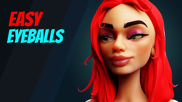 Easy Eyeballs - Blender 3