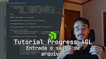 Entrada e Saída de Arquivos | Tutorial Progress 4GL