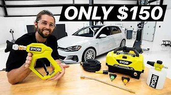 The Brand New Ryobi Pressure Washer for Car Detailing (New Meta?)