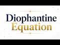 Diophantine Equations Explained Visually
