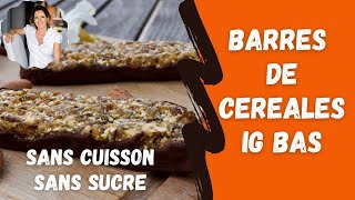 Ig Bas Recette De Barres De Céréales Sans Sucre Et Sans Cuisson 