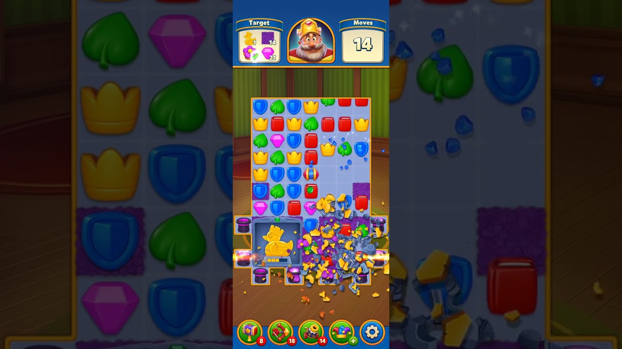 Royal match 4540 to 4549 levels game play walkthrough 