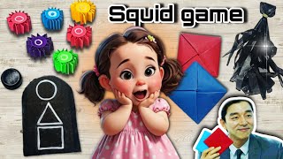DIY All Games Of Squid Game 🎯 || Best Paper Toys Craft Ideas | Shifa Craft screenshot 3