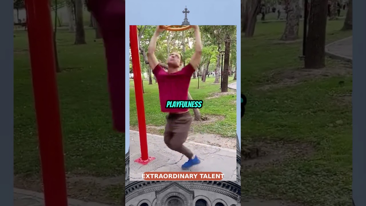 Тренировка в парке выходит из-под контроля 🤣 