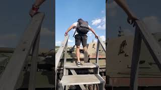 Destroying A Car With A Tank