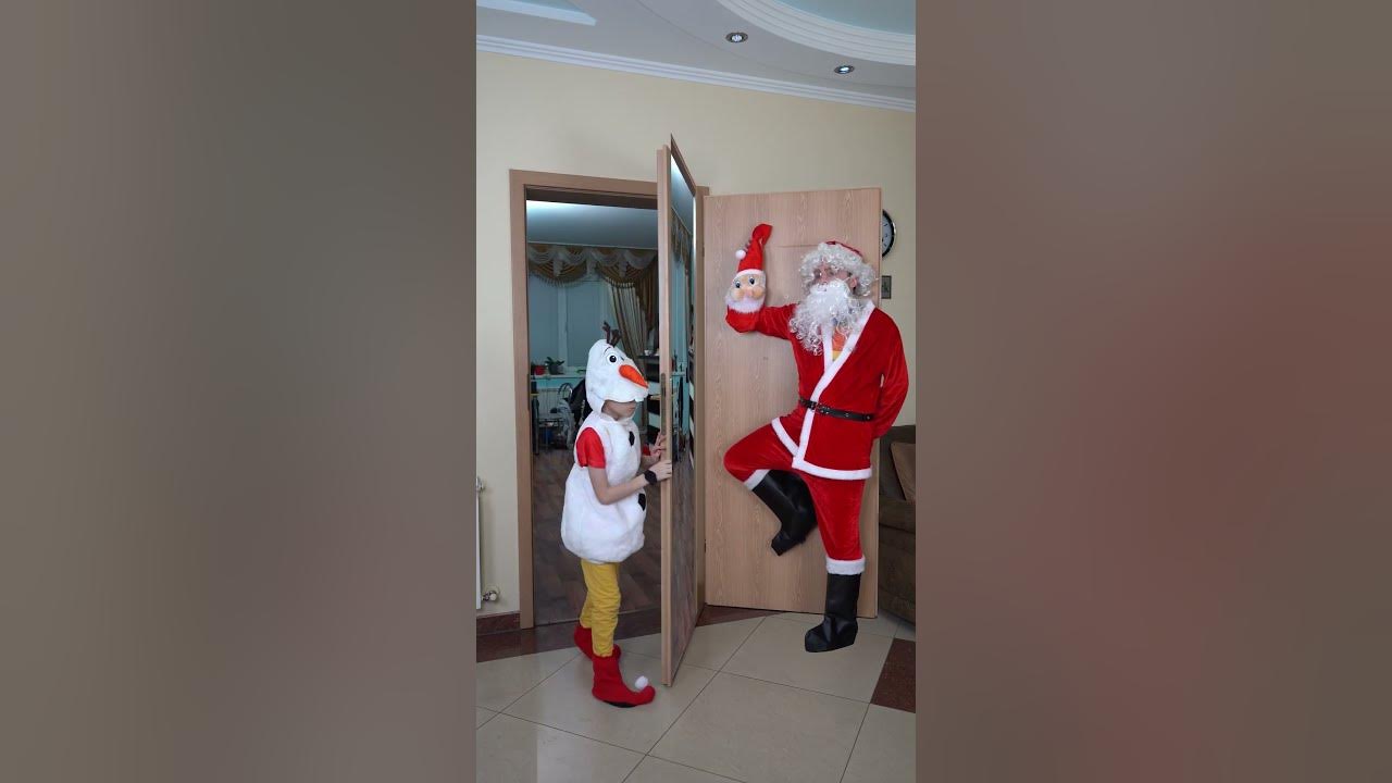 Best Tik Tok Challenge with Christmas Door 003 #shorts by Super Max