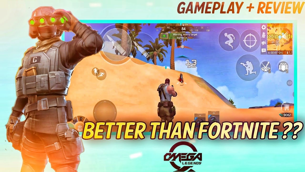 Omega Legends Gameplay + Review | Is Omega Legends better than Fortnite ?