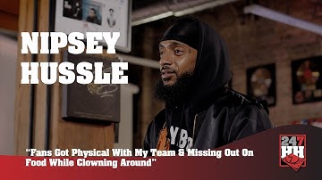Nipsey Hussle - Fans Getting Violent & McDonalds Refused My Food Order (247HH Wild Tour Stories)
