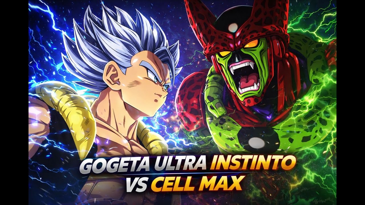 Dragon Ball Fractura Temporal – Episodio 8 GOGETA vs CELL MAX | El Poder Bestial Despierta