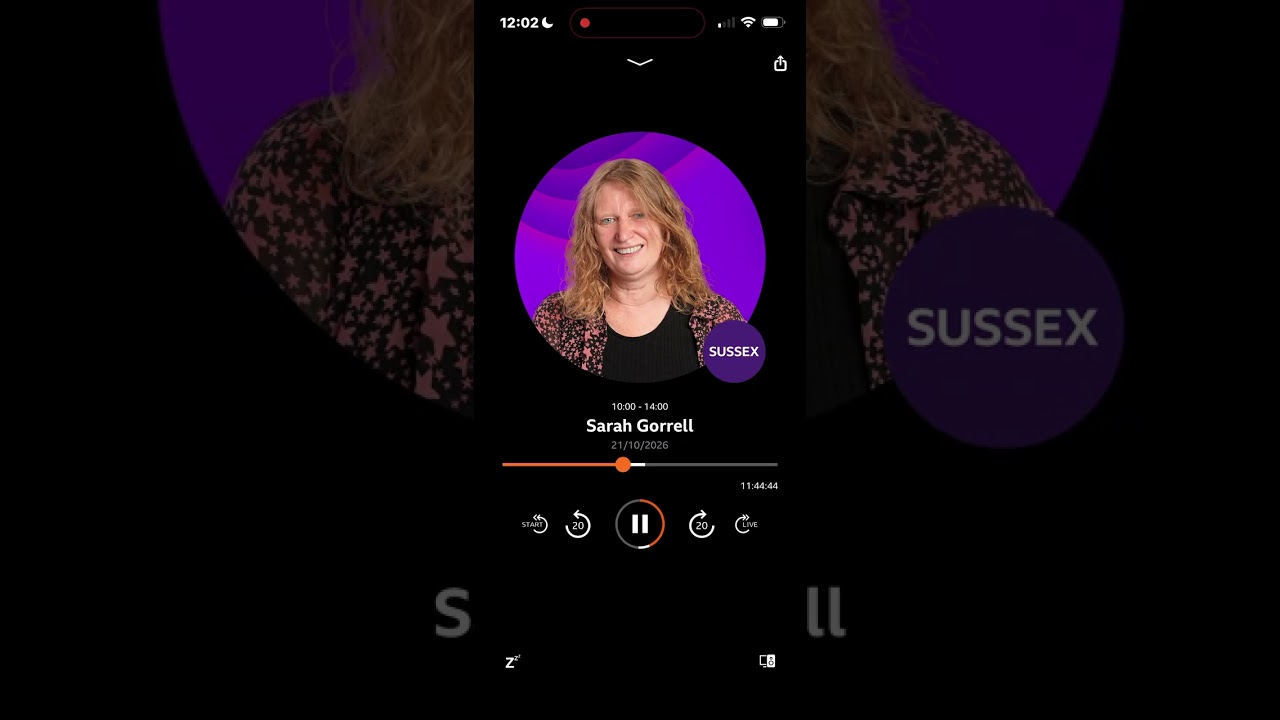 Charlie shares advice on moving with BBC Radio Sussex and Surrey