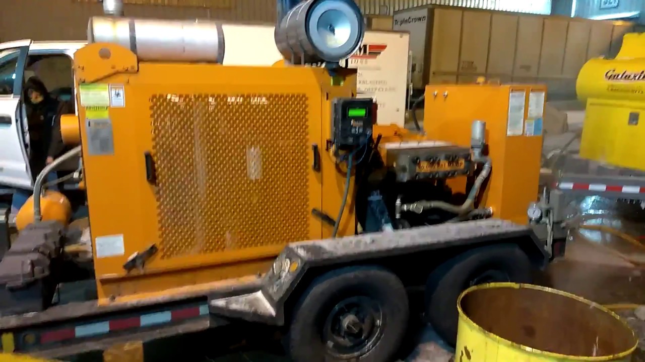 40,000 PSI Blasting Pump