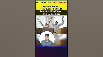Real Cash Teen Patti & Rummy Game App Development Cost & Earning? #games #shorts