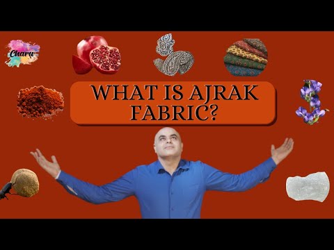What Is Ajrak Fabric?