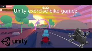 Unity exercise bike game