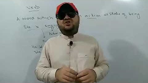 Lecture 44:  Verbs , Definition and examples by  Karim khan
